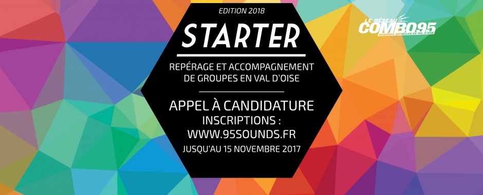 Postulez à l'édition 2018 du dispositif STARTER !