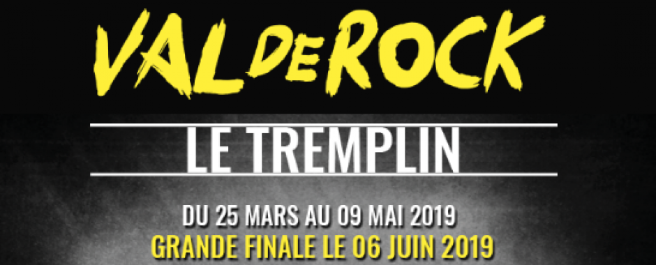 Tremplin Val de rock - Je participe
