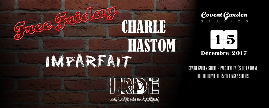 Free Friday : Charle Hastom - Imparfait - LRDE