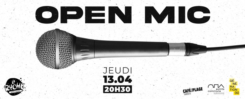 OPEN MIC by La Ruche